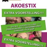 Akoestix Poster A3 EXTRA